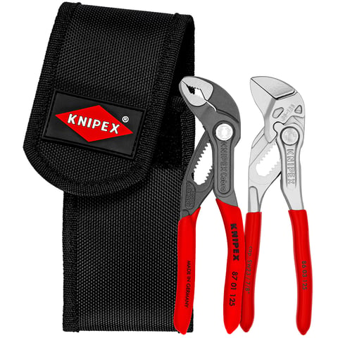 KNIPEX 00 20 72 V04 | סט מיני פליירים בנרתיק חגורה
