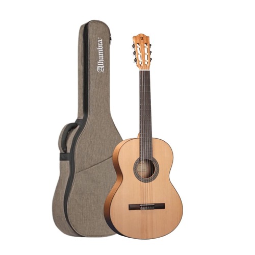 גיטרה קלאסית פלמנקו + נרתיק ALHAMBRA 2F Sycamore back and sides + 10mm bag
