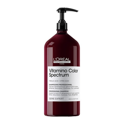 שמפו מקצועי ללא סולפט VITAMINO COLOR SPECTRUM לשמירה על שיער צבוע 1500 מ