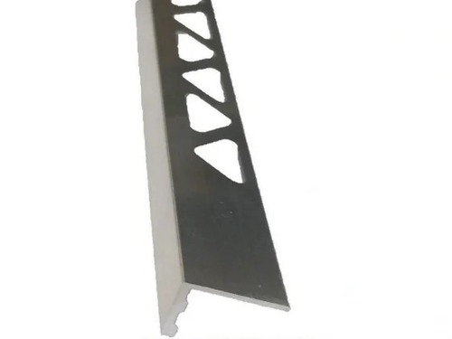 פינה ישרה לפורצלן 12 ממ (5829) אנודייז אלומיניום טבעי