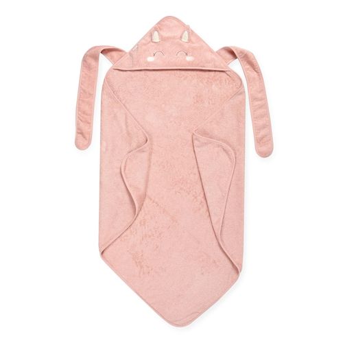 מגבת כובע עם קשירה  Laura Pink Unicorn