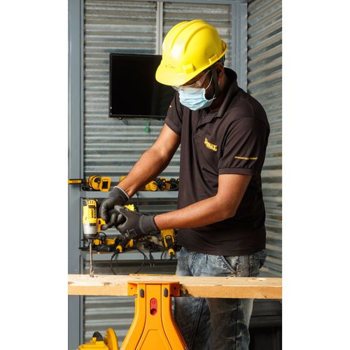 מברגת אימפקט נטענת DEWALT DCF815D2 10.8V XR - גוף קומפקטי צהוב שחור עם שתי סוללות 2 אמפר ומטען, לעבודות הרכבה ותחזוקה