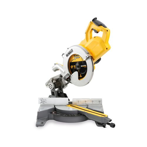 מסור פנדל נגרר נטען DEWALT DCS778N 54V FlexVolt גוף בלבד - גוף צהוב שחור עם להב 250 מ