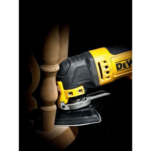 בסיס ליטוש משולש DEWALT DT20700 למולטיטול תנודתי - בסיס דלתא 93x93 מ