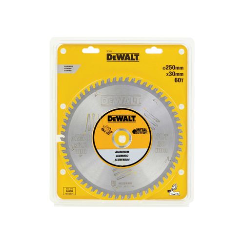 להב מסור עגול לחיתוך אלומיניום DEWALT DT1915 - קוטר 250 מ