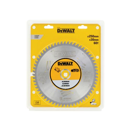 להב מסור עגול לחיתוך אלומיניום DEWALT DT1915 - קוטר 250 מ
