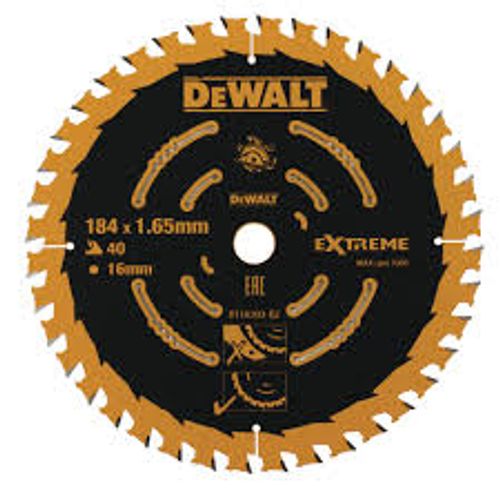 להב מסור עגול לעץ DEWALT DT10303 ELITE - קוטר 184 מ