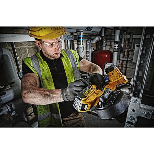 מסור סרט נטען DEWALT DCS371N 18V XR - כושר חיתוך 63 מ
