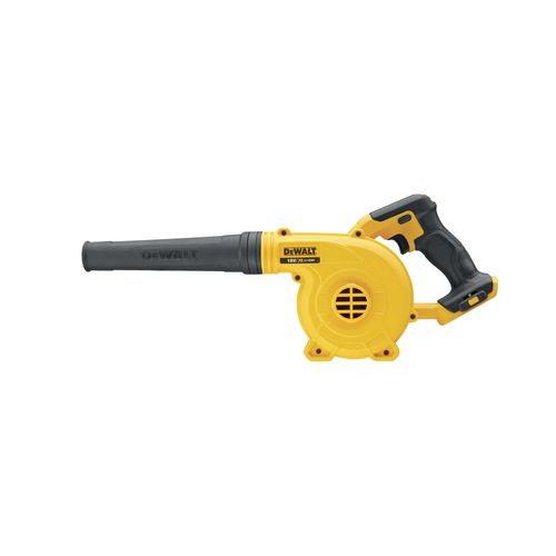 מפוח נטען DEWALT DCV100N 18V XR - מהירות אוויר 80 מטר בשנייה עם ויסות מהירות, גוף בלבד לניקוי אתר עבודה וכלים