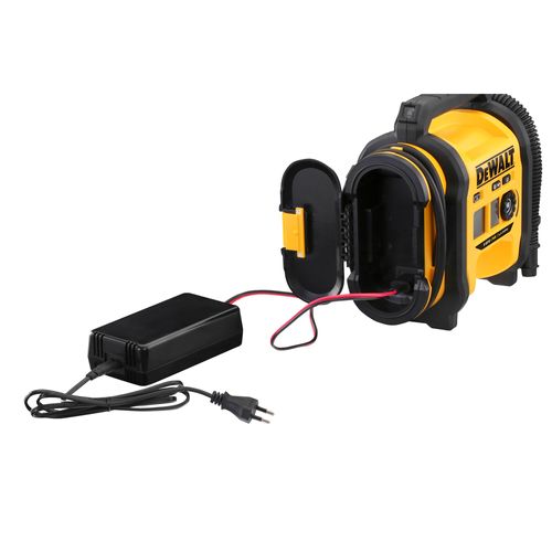 מדחס אוויר נטען DEWALT DCC018N 18V - לחץ עד 11 בר עם צג דיגיטלי, תאורת LED וצינור 75 ס