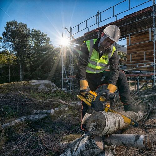 מסור שרשרת נטען DEWALT DCM575N 54V XR FlexVolt - מוט Oregon 40 ס