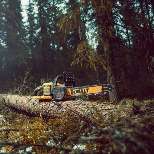 מסור שרשרת נטען DEWALT DCM575N 54V XR FlexVolt - מוט Oregon 40 ס