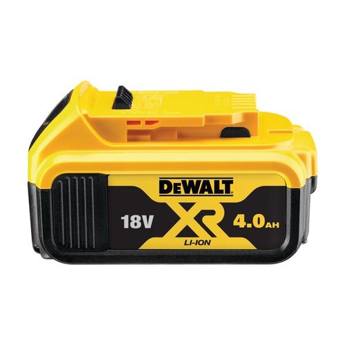 סוללת ליתיום נטענת DEWALT DCB182 XR 18V - קיבולת 4 אמפר עם מד טעינה 3 נורות LED לכלי DEWALT 18V