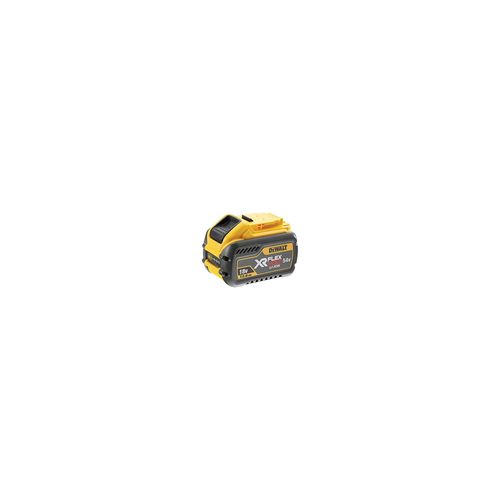 סוללת ליתיום נטענת DEWALT DCB548 XR FlexVolt 18V/54V - 12 אמפר עם 15 תאים, מעבר מתח אוטומטי ומכסה הובלה