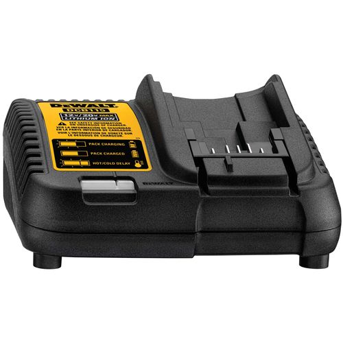 מטען רב-מתחי DEWALT DCB115 XR - טעינת סוללות ליתיום 10.8V עד 18V בזרם 4 אמפר עם חיווי LED