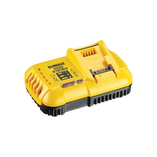 מטען מהיר DEWALT DCB118 XR - טעינת סוללות 18V ו-FlexVolt 54V בזרם עד 8 אמפר עם מאוורר קירור פנימי