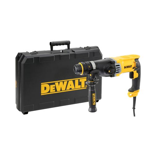 פטישון SDS-Plus DEWALT D25144K - הספק 900 וואט עם ראש QCC מתחלף ופוטר 13 מ
