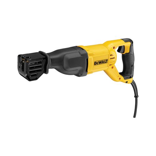 מסור חרב DEWALT DWE305PK - מסור פירוק 1,100 וואט עם החלפת מסורית מהירה לחיתוך עץ ומתכת