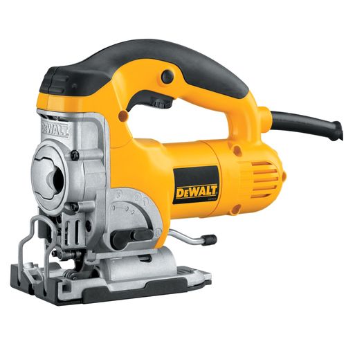 מסור אנכי DEWALT DW331K - מסור מקצועי 701 וואט עם 4 מצבי פנדל לחיתוך עומק בעץ ובמתכת