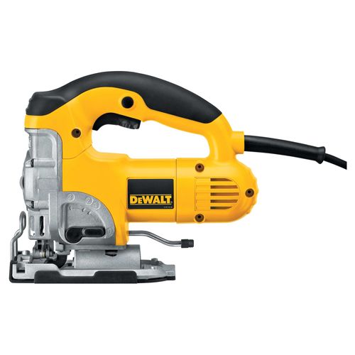 מסור אנכי DEWALT DW331K - מסור מקצועי 701 וואט עם 4 מצבי פנדל לחיתוך עומק בעץ ובמתכת