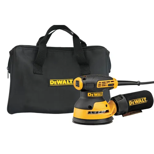 מלטשת אקסצנטרית DEWALT DWE6423 - מלטשת גימור 280 וואט לנייר 125 מ