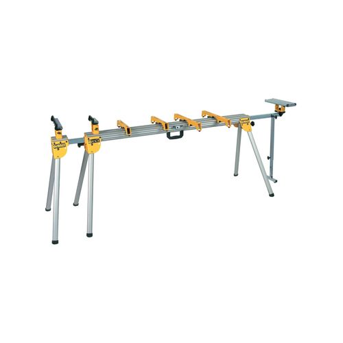 סטנד נייח DEWALT DE7023 למסור גרונג - סטנד אלומיניום מתקפל עם זרועות תמיכה טלסקופיות ועומס 182 ק