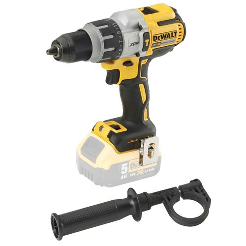 מברגה/מקדחה רוטטת נטענת DEWALT DCD996N 18V XRP - גוף בלבד עם תפסנית 13 מ