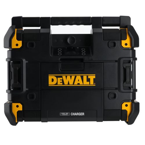 רדיו אתר DEWALT DWST1-81079 מסדרת TSTAK - רדיו בלוטות' 45W עם שישה רמקולים, מסך צבע ומטען סוללות מובנה