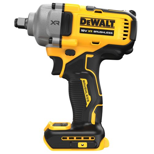מפתח בוקסות נטען DEWALT DCF891N 18V XR Mid Torque - גוף בלבד בהינע 1/2 אינץ' עם טבעת החזקה ותאורת LED