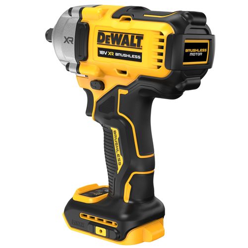 מפתח בוקסות נטען DEWALT DCF891N 18V XR Mid Torque - גוף בלבד בהינע 1/2 אינץ' עם טבעת החזקה ותאורת LED