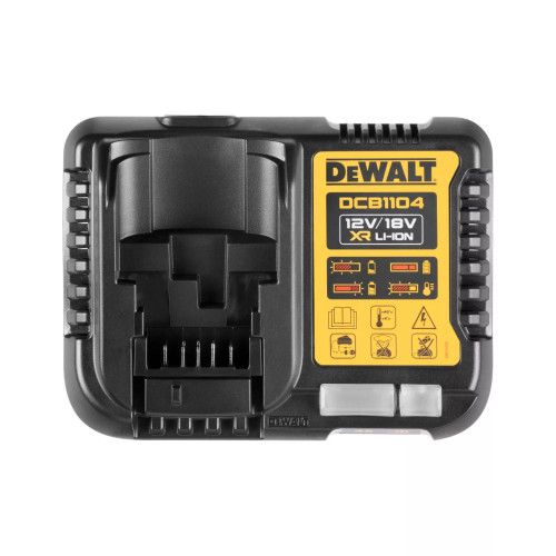 מפתח בוקסות נטען DEWALT DCF891P2 18V XR Mid Torque - ערכה עם שתי סוללות 5 אמפר, מטען ומזוודת נשיאה