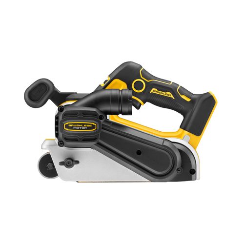 מלטשת סרט נטענת DEWALT DCW220NT 18V XR - גוף בלבד עם סרט 75x533 מ