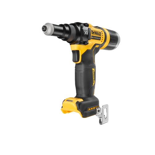 מכשיר ניטים נטען DEWALT DCF403NT 18V XR - גוף בלבד לניטים עד 4.8 מ