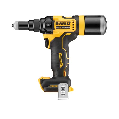 מכשיר ניטים נטען DEWALT DCF403NT 18V XR - גוף בלבד לניטים עד 4.8 מ