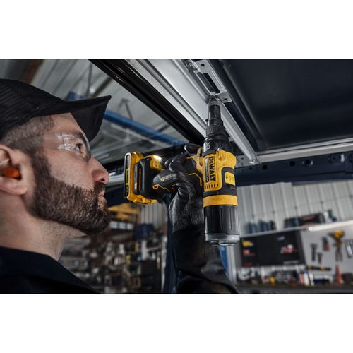 מכשיר ניטים נטען DEWALT DCF403NT 18V XR - גוף בלבד לניטים עד 4.8 מ