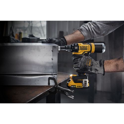 מכשיר ניטים נטען DEWALT DCF403NT 18V XR - גוף בלבד לניטים עד 4.8 מ