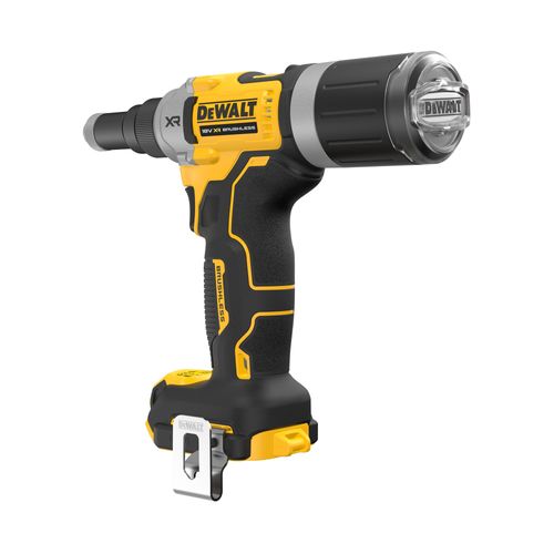 מכשיר ניטים נטען DEWALT DCF414NT 18V XR - גוף בלבד לניטים עד 6.4 מ