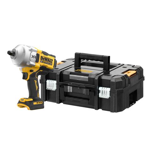 מפתח בוקסות נטען DEWALT DCF961NT 18V XR High Torque - גוף בלבד בהינע 1/2 אינץ' עם טכנולוגיית V-TEC ומזוודת TSTAK II
