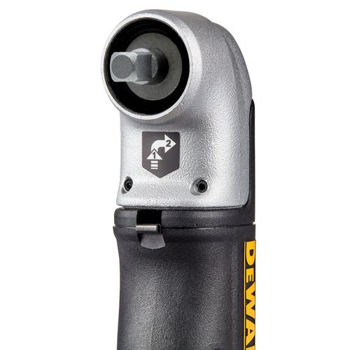 מתאם זוויתי DEWALT DT20504 1/4 אינץ' - מתאם למברגת אימפקט בגובה ראש 38 מ