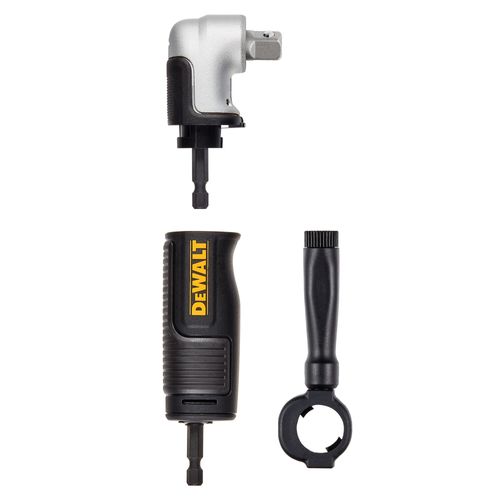 מתאם זוויתי DEWALT DT20505 EXTREME 3/8 אינץ' - מתאם לבוקסות במברגת אימפקט עם ציר גמיש וידית צד