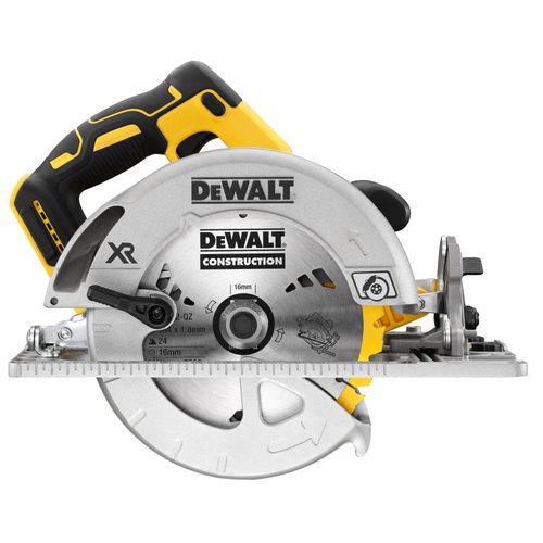 מסור עגול נטען DEWALT DCS572N 18V XR - גוף בלבד עם להב 184 מ