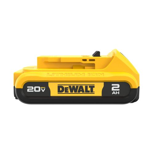 סוללת ליתיום נטענת DEWALT DCB203 20V MAX 2 אמפר - סוללה קומפקטית עם חיווי טעינה בשלוש נורות
