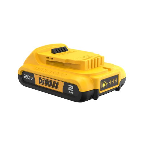 סוללת ליתיום נטענת DEWALT DCB203 20V MAX 2 אמפר - סוללה קומפקטית עם חיווי טעינה בשלוש נורות