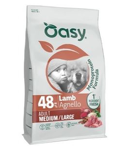 OASY מונו פרוטאין כבש גזע בינוני/גדול 10ק"ג
