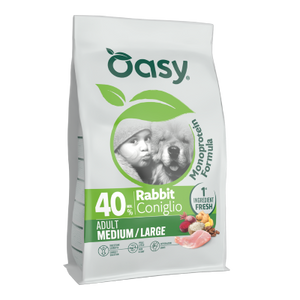 OASY מונו פרוטאין ארנב גזע בינוני/גדול 10ק"ג
