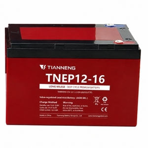 מצבר אטום פריקה עמוקה - TNEP 12V 16Ah