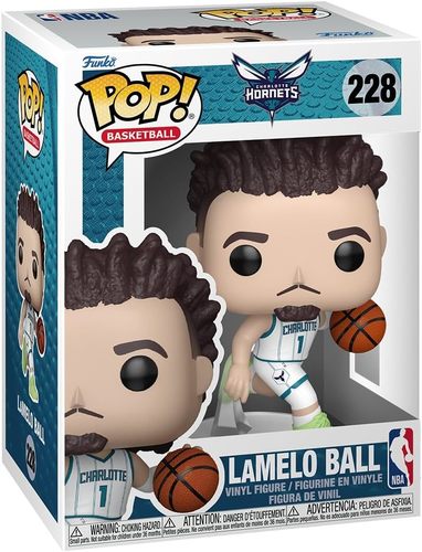 בובת פופ כדורסל: הורנטס - לאמלו בול - Funko POP! Basketball: Hornets - LaMelo Ball #227