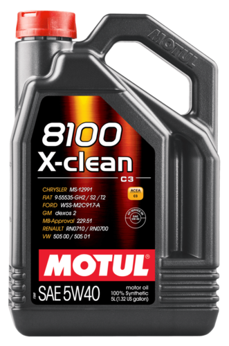 ‏שמן מנוע Motul 8100 X-Clean 5W-40 | ‏5 ליטר