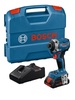 מברגת אימפקט GDR 18V-215 כולל שתי סוללות 4AH ProCORE ומטען מבית BOSCH