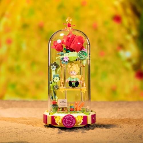 לגו Little Prince – סדרת הנצח – שושנה מתנדנדת ברוח